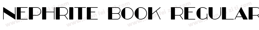 Nephrite Book Regular字体转换